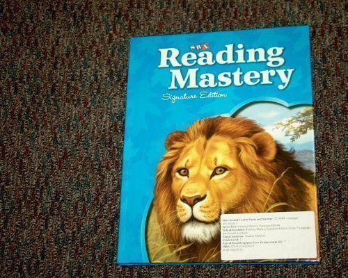 Reading Mastery Language Arts Strand Grade 3, Textbook (READING MASTERY LEVEL VI)