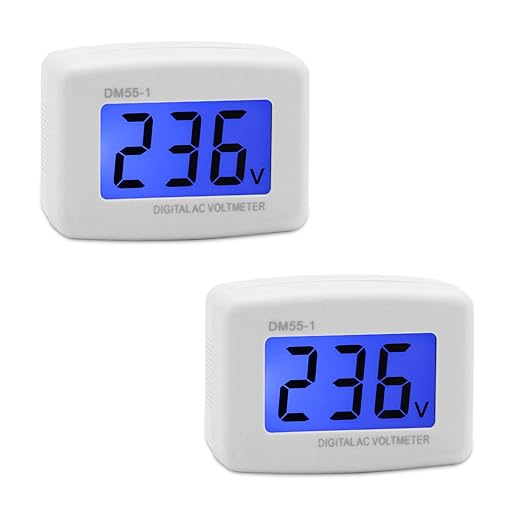 DROK enchufe plano AC 80-300 V Panel de voltaje Línea de ...