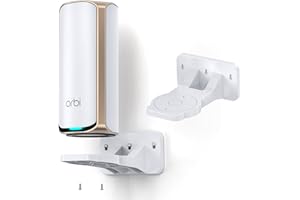 Orbi WiFi 7 Mesh Wall Mount Kit for Net Gear Orbi 370 970 770 870 360 Series and Nighthawk WiFi 7 Router RS200, RS280S,RS300,