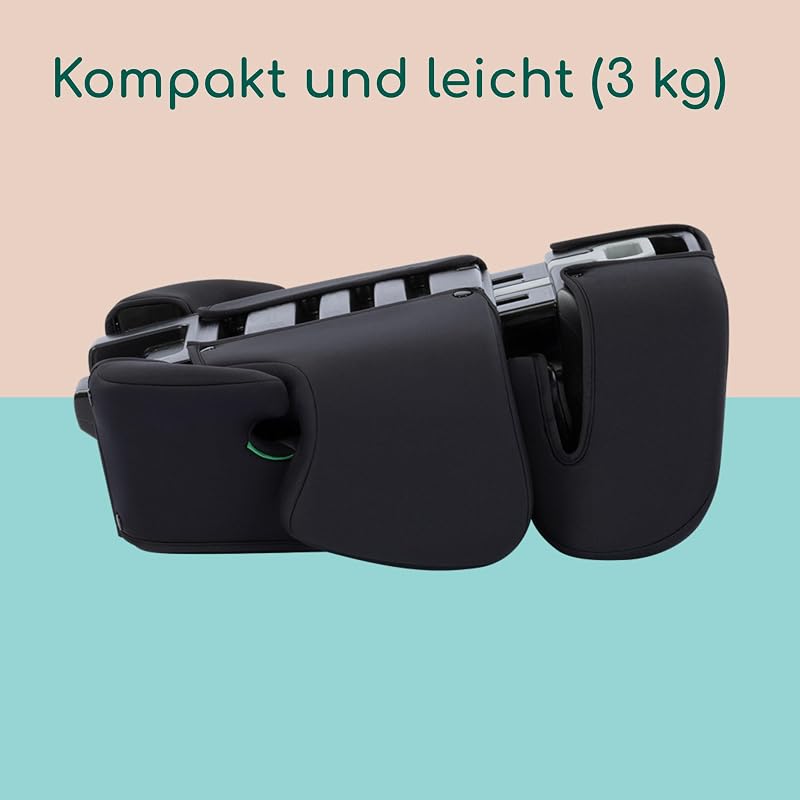 Disney RoadSafe i-Size, Kindersitzerhöhung mit Rückenlehne, 3,5–12 Jahre (100–150 cm), Mickey Maus Kindersitz, Klappbar, Gurtinstallation, 14 Kopfstützenpositionen, Authentic Mickey