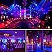Battery Stage Lights Package, OPPSK 18LED RGB Par Lights Battery Power 4 Pack 5-15Hours Playing Remote DMX Control for DJ Wedding Party Stage Lighting