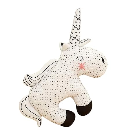 Funif Cute Unicorn Stuffed Plush Animal Toy Soft Cushion Pillow