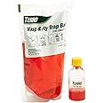TERRO T515 Wasp & Fly Trap Plus Fruit Fly – Refill, 1 Pack