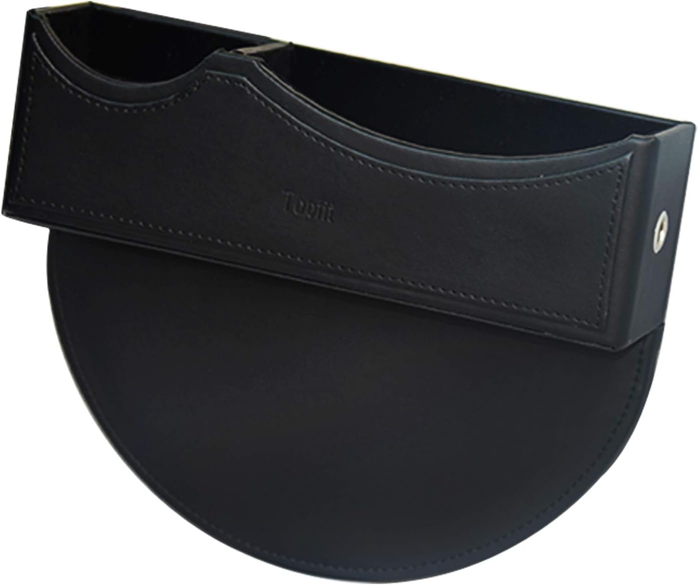 PU Leather Car Pocket Organizer insert in Seat Gap,Multi-functional Storage Box for Tesla Model S Model X Model 3