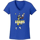 Davante Adams AIR Los Angeles Ladies V-Neck Shirt T-Shirt