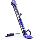 YAWUROU Motorcycle Side Stand, 9.84&Prime; Anti-Tip Motorcycle Parking Stabilizer, Heavy Stable Non-Slip Motorbike Side Stand Modification Accessory, Universal for Most Motorcycles