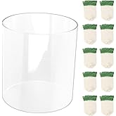EINDER Propane Lantern Mantles with Lantern Globe Replacement Set Compatible with Coleman Kerosene Lanterns, Camp Lamp Mantle Suitable for Outdoor Camping Propane Lantern - 10 Pack