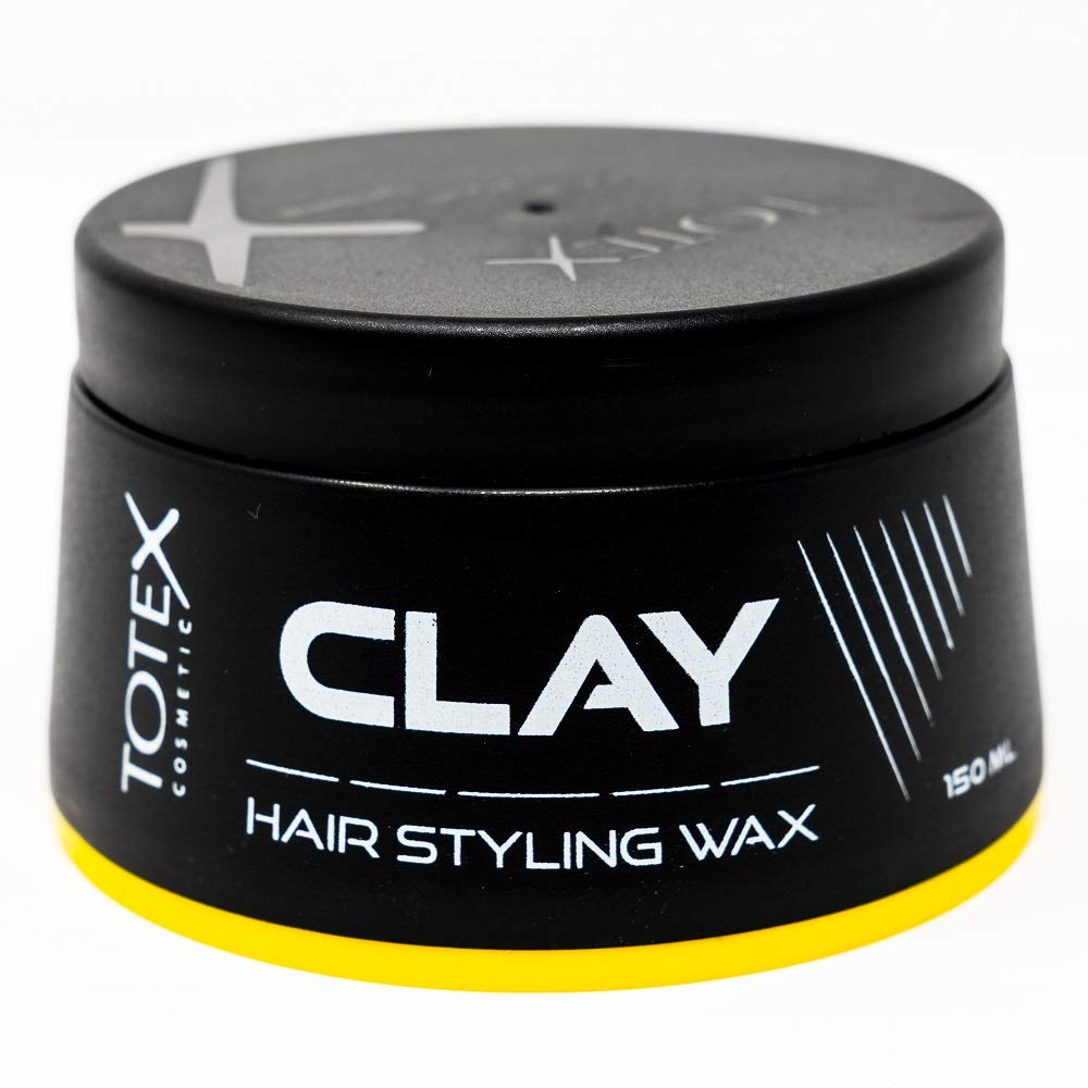 Totex Hair Clay Wax for Men 150ml | Strong Hold Hair Styling Paste with Matte Finish | Natural Messy Look Texture | Coconut Scent Hair Defining Clay for Thick & Short Hair | Barber Shop Quality โ image 1