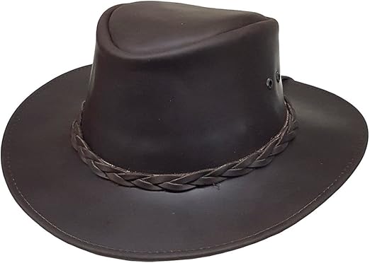 oiled leather hat