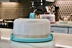 Top Shelf Elements Round Cake Carrier Two Sided