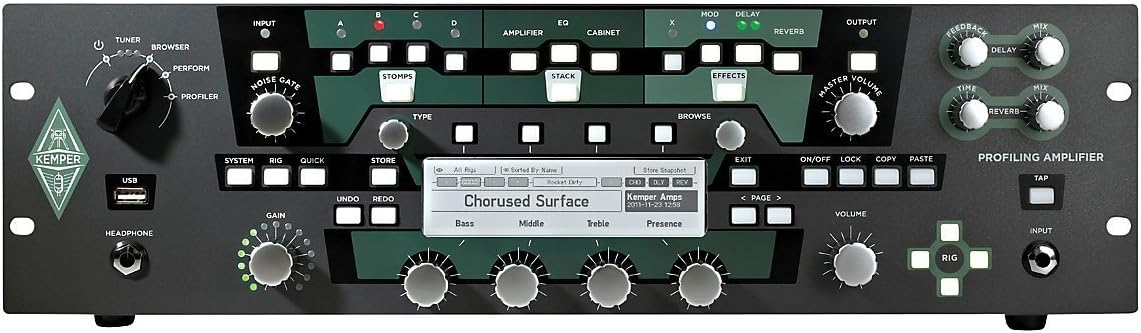 Amazon Com Kemper Profiler Rack Rackmount Guitar Amplifier