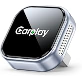 Wireless CarPlay Adapter for iPhone, Converts Wired CarPlay to Wireless, Plug &amp; Play Carplay Wireless Adapter with Fast Auto Connect, Stable Low Latency Connection, Compact Design with iOS 10+