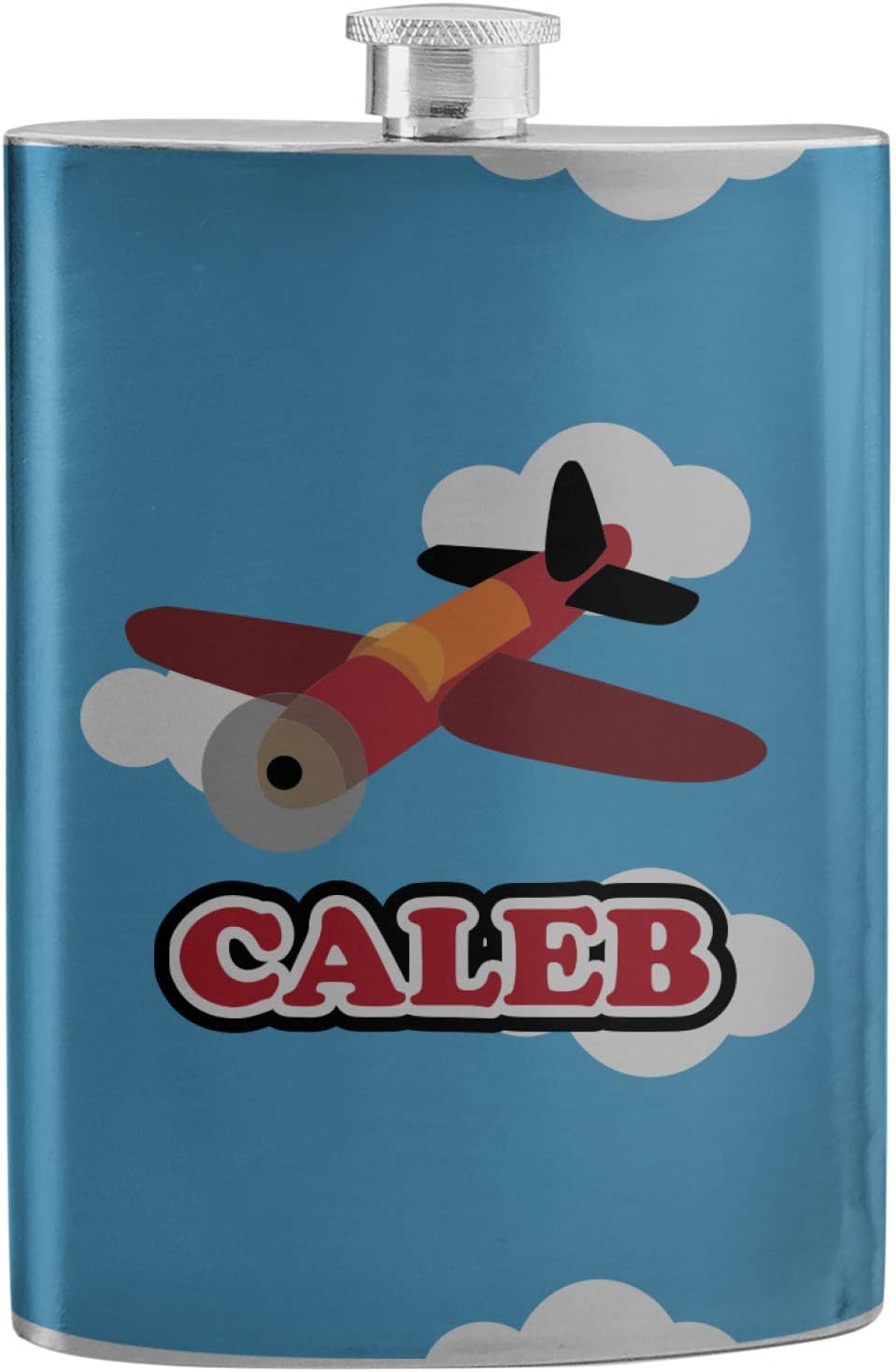 Airplane Stainless Steel Flask (Personalized) Flasks