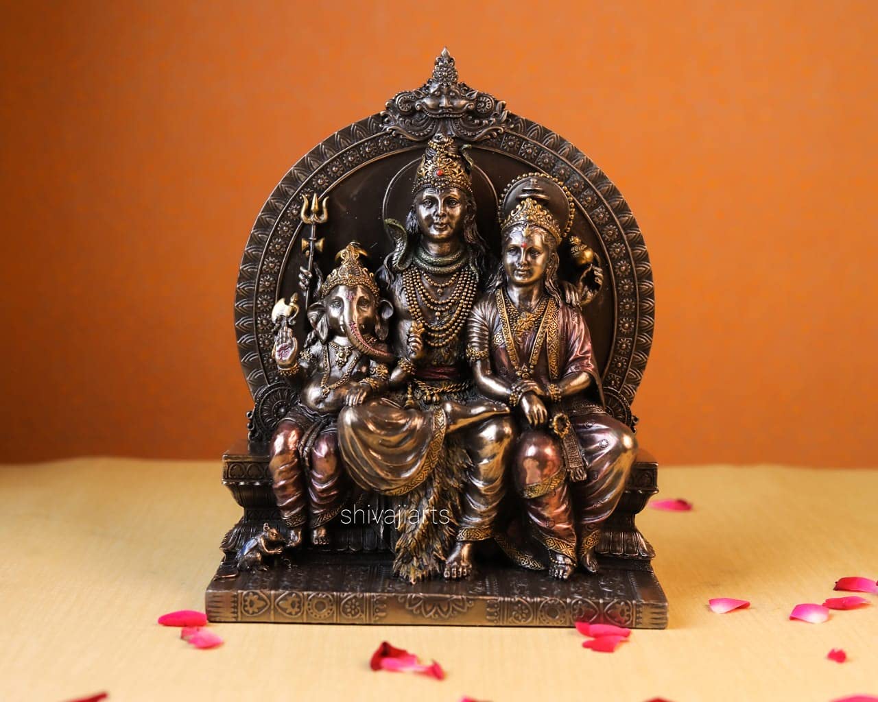 Mua SHIVAJI ARTS Shiv Parivar Statue, Shiva Family Statue, 8”, Lord