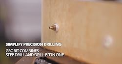 Drill America 21/64" Cobalt Stepped Point Drill