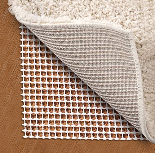 RHF Non-Slip Area Rug Pad 3' x 5' - Protect Floors While Securing Rug and Making Vacuuming Easier 3x5