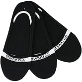 Sperry mens Signature Invisible Boat Shoe Liner Socks - 3 Pair Pack - No Show Combed Cotton Comfort