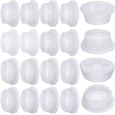 16 Pack 2'' Bung Caps for 55 Gallon Drum Fine Coarse Thread Plastic Barrel | 55 Gallon Barrel Caps Fine Thread with Gasket, Poly Buttress Drum Bung Hole Cap, for Most 15, 30 and 55 Gallon Plastic Drum