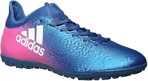 Amazon アディダス パフォーマンス メンズ X 16 3 アストロターフ フットボール サッカー トレーナー ブルー ピンク 9 Adidas アディダス サッカー