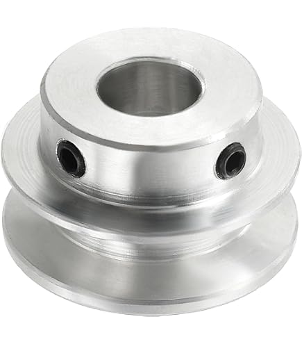 3X2C Plain Solid Cast Iron V-Belt Pulley (3 inch OD, double groove) at