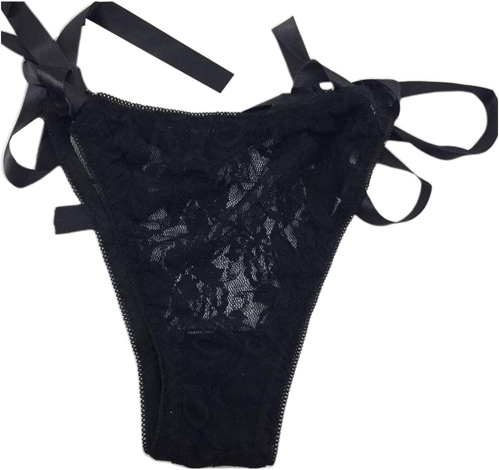 Tyjie Wömén Sèxy Panties Lace G-String Thongs Briefs for Invisible Vibrantor Pocket