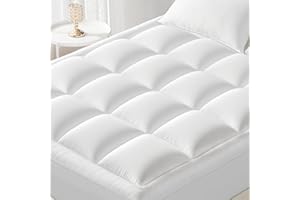 YUGYVOB Mattress Topper Full/Double, Pillow Top Cooling Mattress Pad with 8"-21" Deep Pocket, 600GSM Thick Bed Topper Mattres