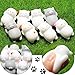 Outee Mochi Mini Squishies, 12 Pcs Squishies Toy Cat Mochi Squishies Cat Mini Animal Stress Toys Squishies Cat Mochi Animals Squishies Stress Toys Animal Reliever Stress Squishies Relief