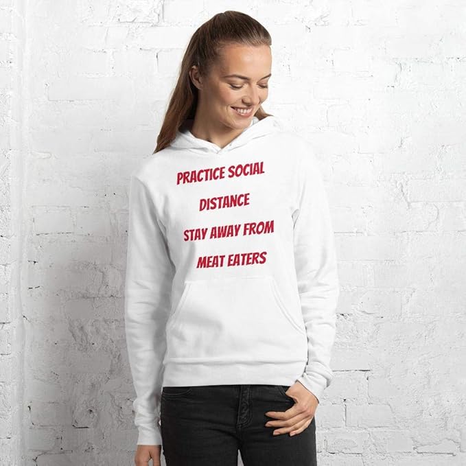 white workout hoodie