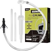 LOZAGU Fluid Pump for Standard Quart Bottles, 10cc Per Pump Stroke | Transmission Fluid Pump with 3rd Hand Adapter, Transfer Gear Oil, Differential &amp; Transmission Fluid (28mm)