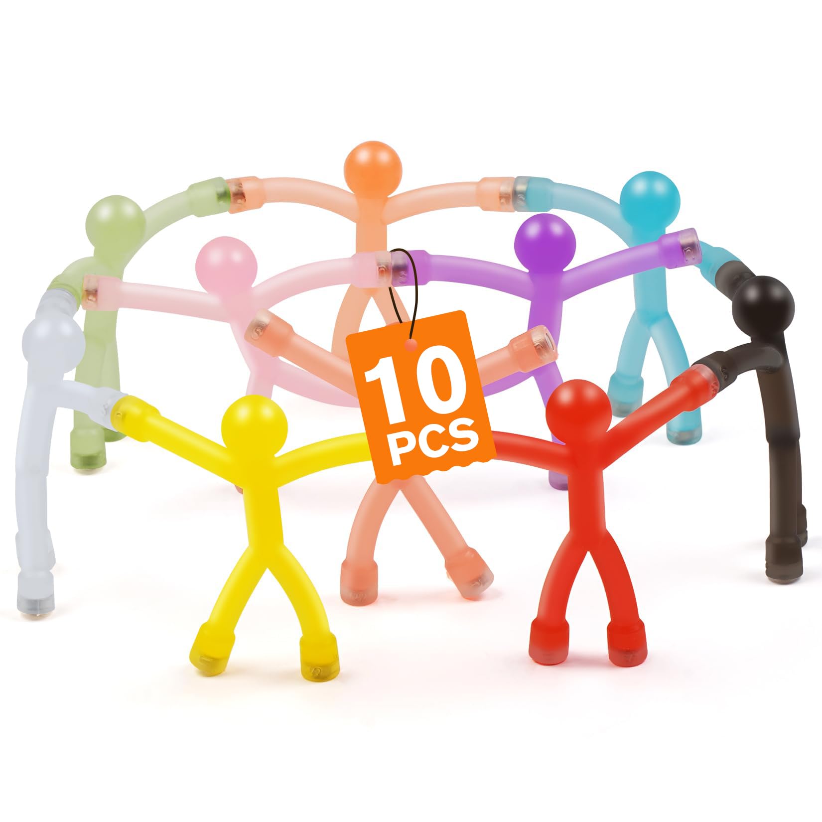 Photo 1 of WUDIME 10 Pack Magnetic People for Adults, Decorative Refrigerator Magnets, Creative Magnet Set for Locker, Office, Kitchen, and Travel Use