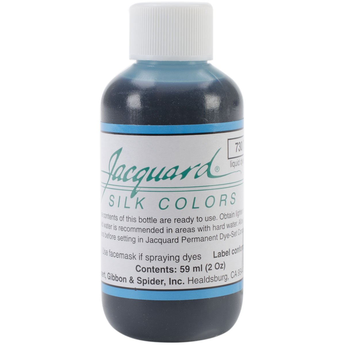 JacquardProducts Silk Colors Dyes, 2-Ounce, Turquoise