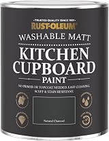 Rust-Oleum Black Kitchen Cupboard Paint Matt Finish 750ml view 7