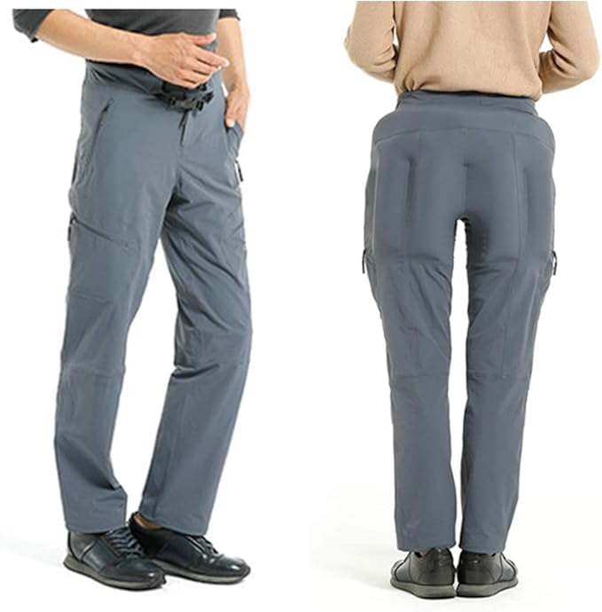 Motorcycle Airbag Pants Grey Cycling Pants APP Detects Movement