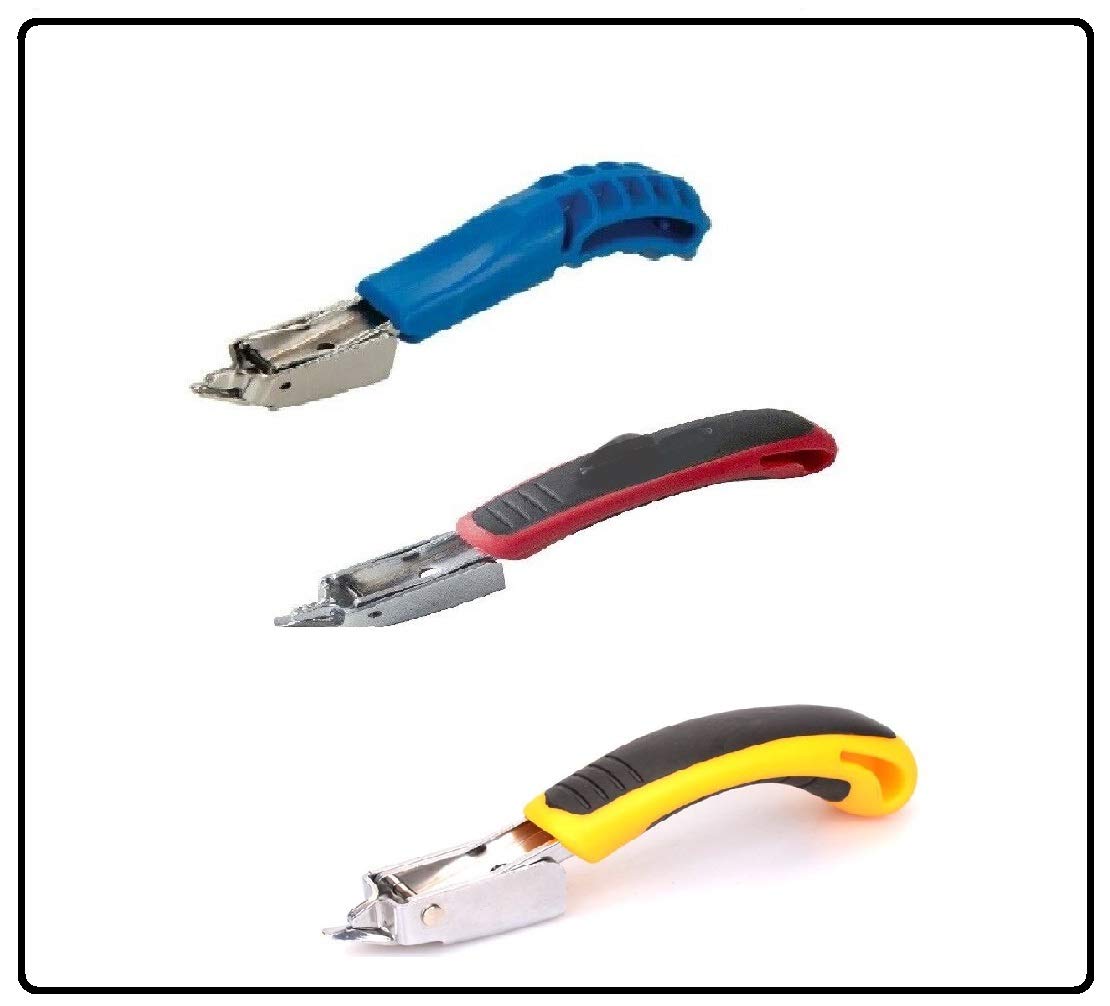Heavy Duty Staple Remover to Remove Staples from Paper & Cartons Office Work Home (Random Colour)