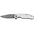 Crescent 3-1/4 Inch Drop Point Aluminum Handle Pocket Knife - CPK325A