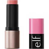e.l.f. Soft Glam Cream Blush Stick, Buildable Natural Flush, Pink On It | Creamy Blendable Texture, Soft Satin Finish, Lightweight Buildable Color, Easy On-the-Go Application, Vegan &amp; Cruelty-Free