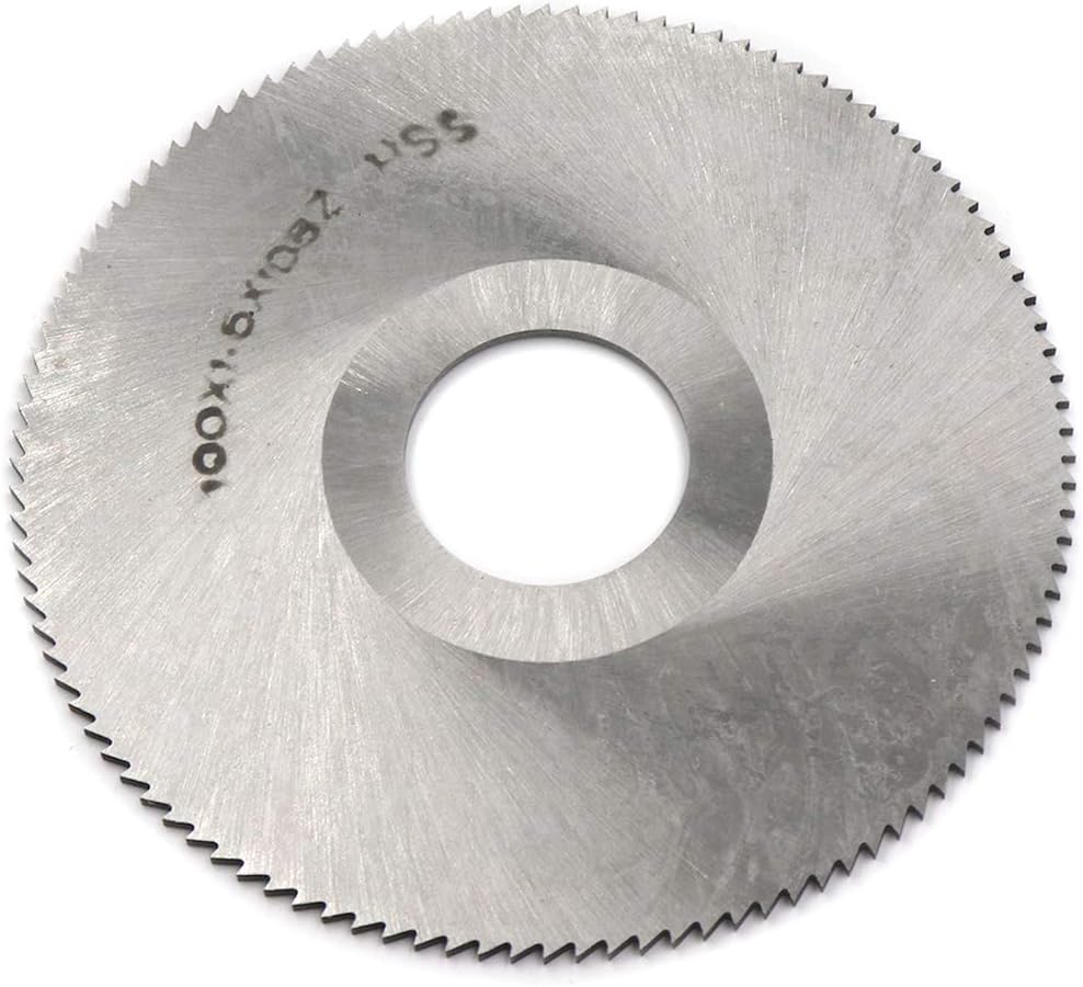 Rannb Slitting Saw Blade 108 Teeth Circular HSS Slitting Saw Cutter