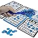 Magnetic Bingo Wands and Translucent Chips|Easy to Pick Up Bingo Chips|STEM Kits for Learning, Counting|Yellow 100 Chips