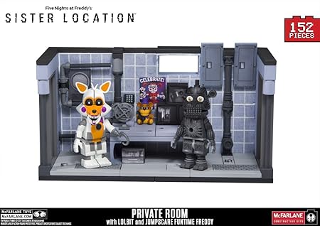 Thefarmerandthebelle Net Mcfarlane 126 Five Nights At Freddy S Private Room Sister Location 162 Pcs New Mega Bloks Building Toys Building Toys