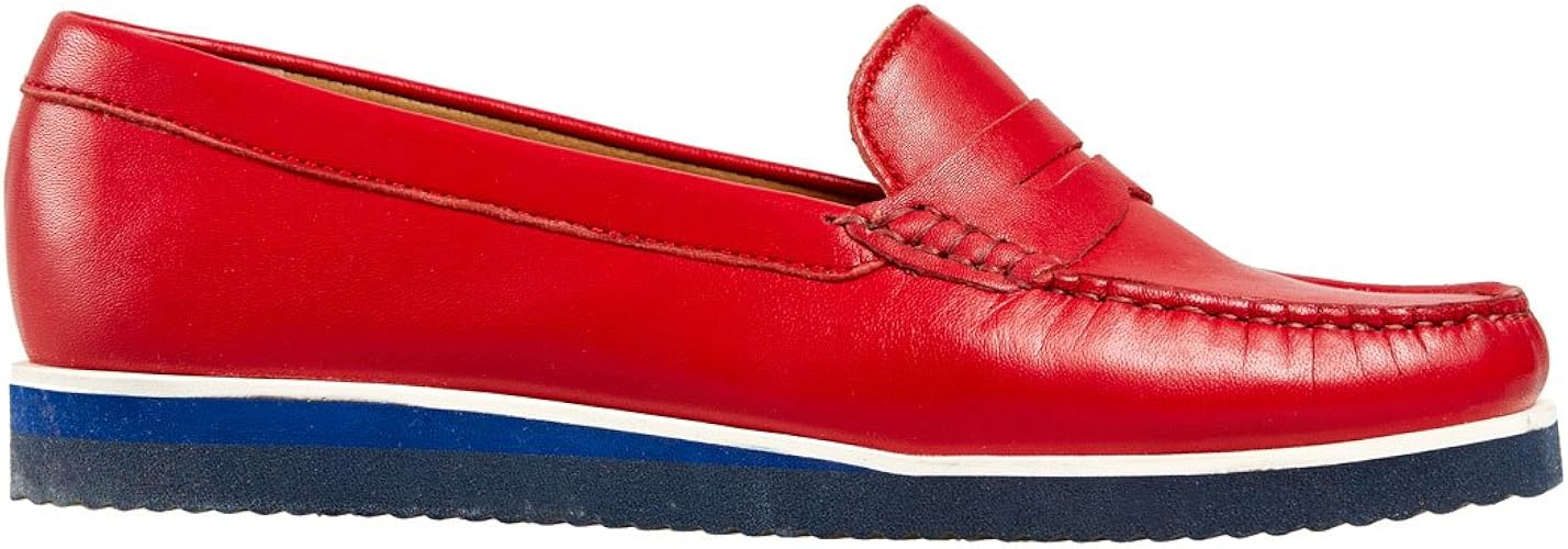 red loafers womens uk