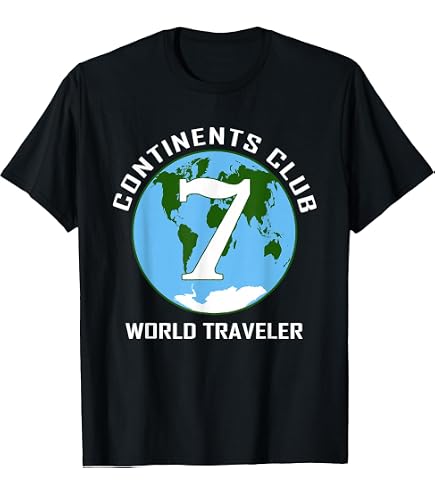 Amazon.com: World Traveler - Seven Continents - 7 Continents Club