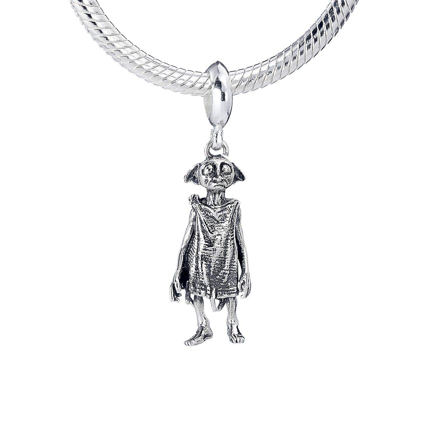 Harry Potter Sterling Silver Dobby The House-Elf slider charm by The Carat Shop