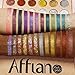 Glitter Eyeshadow Palette Makeup,Afflano Highly Pigmented Glitter Eyeshadow Pallet,Professional Pink Blue Green Red Gold Purple Long Lasting Waterproof (Glitter Eyeshadow Palette 24 Colors)