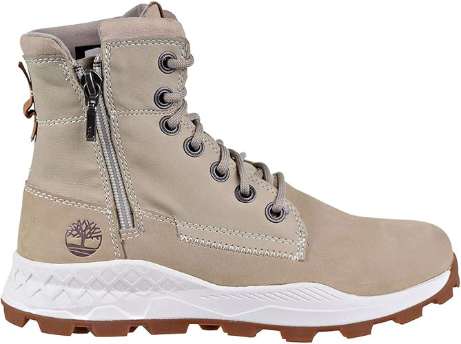 timberland brooklyn side zip boots in black