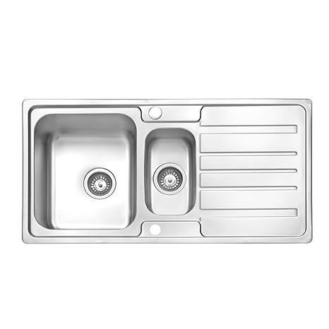 Jass Ferry Billant Stainless Steel Kitchen Sink 1 5 One Half