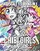 Chibi Girls Grayscale: An Adult Coloring Book Collection with Adorable Kawaii Characters, Lovable Manga Animals, and Delightful Fantasy Scenes primary