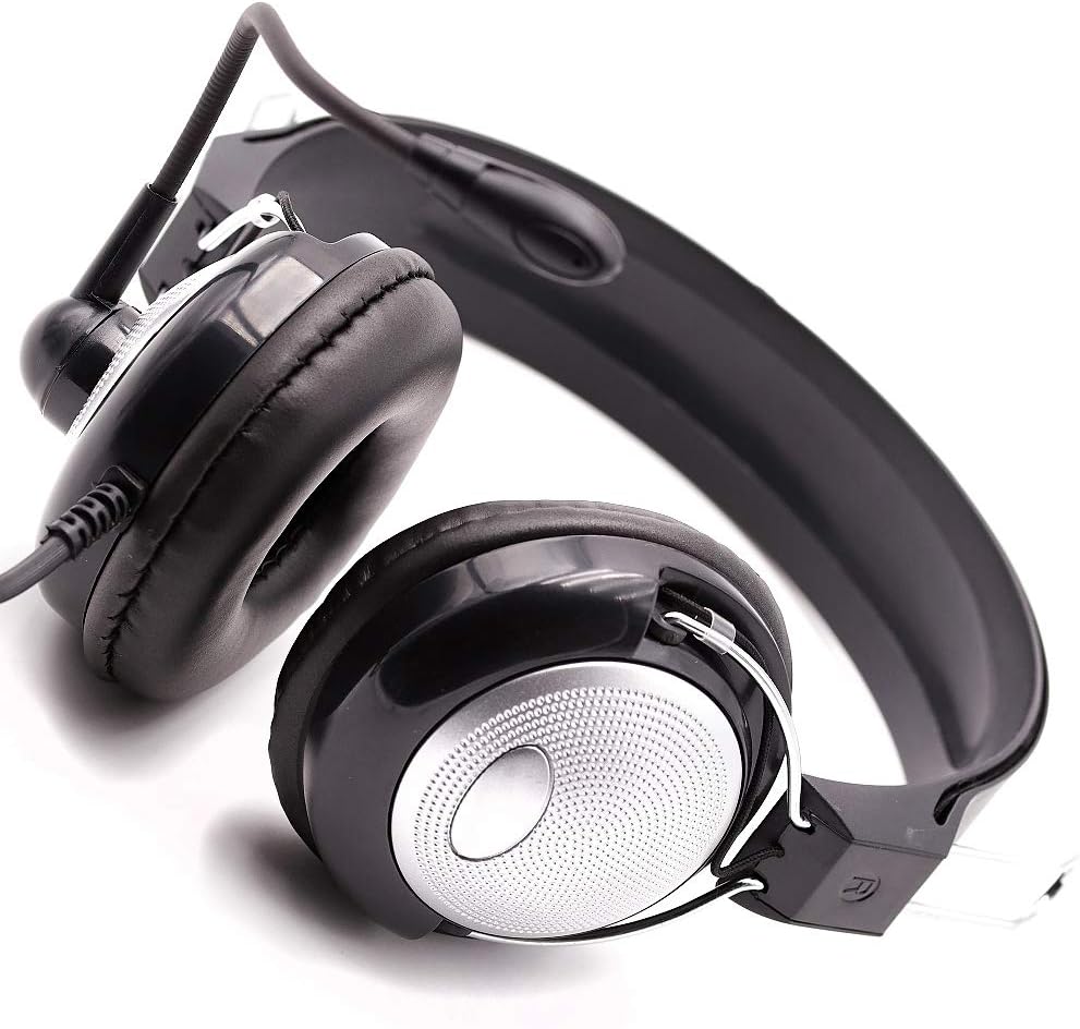 CEKA TECH® Gaming Headphone compatible with PS4, Gamer Headset with Noise Canceling Mic - Gaming headset Compatible with LENOVO Legion Y540 (17"), PC Xbox One Laptop Tablette