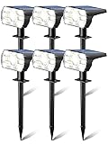 Kaxiida Solar Lights Outdoor Waterproof IP68, 3