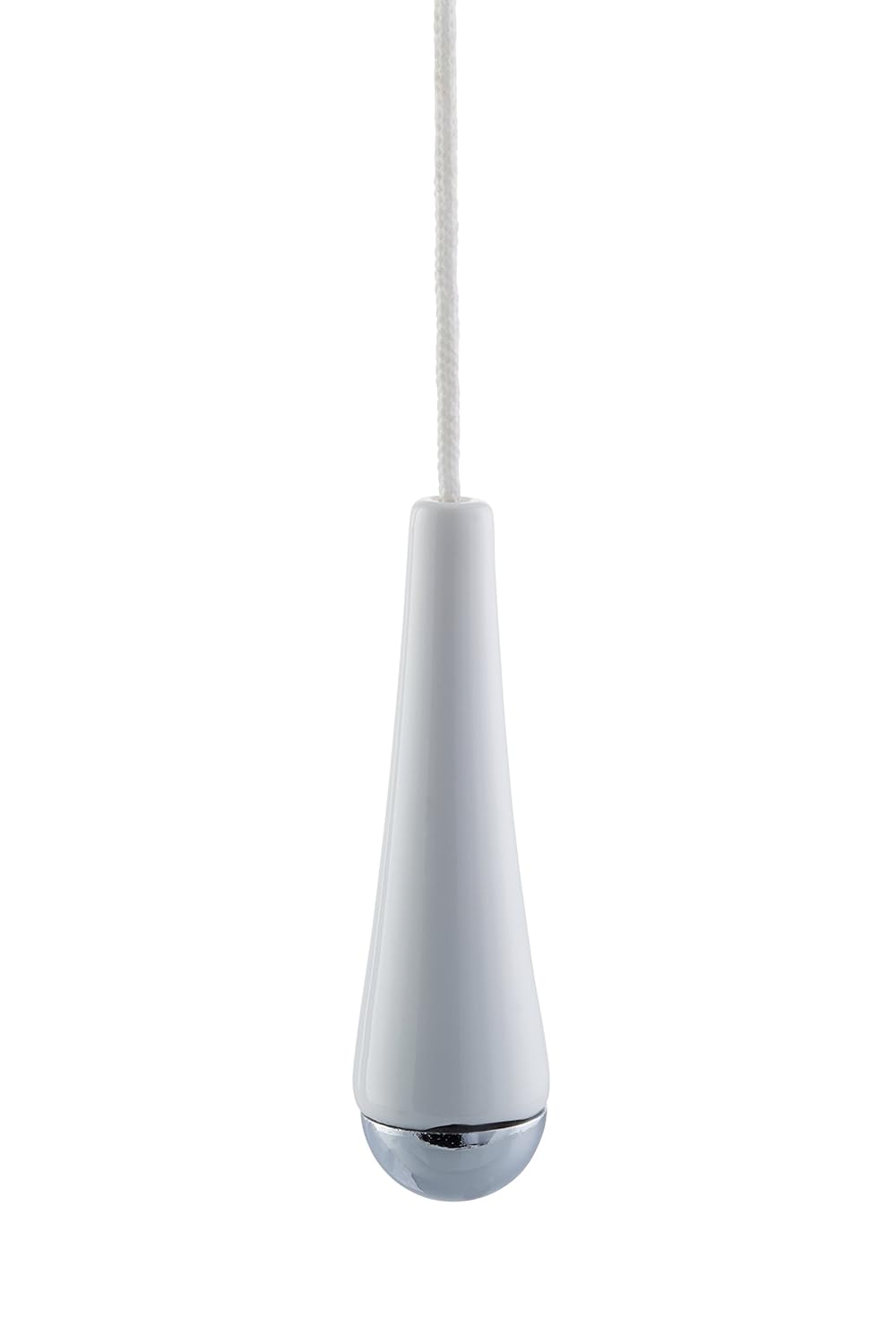 Traditional White Ceramic Pull Cord Switch For Bathroom - Teardrop ...