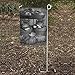 SPORT BEATS Garden Flag Stand Pole Holder with Garden Flag Stopper and Anti-Wind Clip 36.6